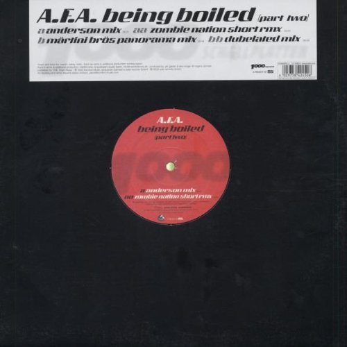 A.F.A./Being Boiled-Part 2 (Anderson Mix, 2002) / Vinyl M@Axi Single [vinyl 12'']